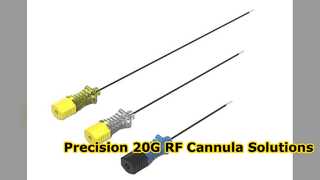 Cánula RF desechable de 20G para procedimientos nerviosos avanzados