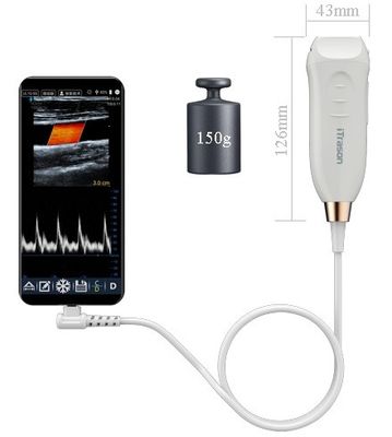 comprar Escaner de ultrasonido portátil de profundidad de 20 mm para evaluación vascular periférica y acceso vascular guiado por ultrasonido online manufacture
