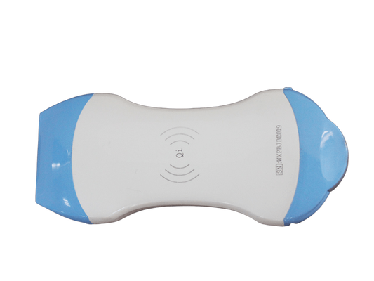 comprar Sonda de ultrasonido portátil inalámbrica de 128 elementos con transductor lineal y microconvexo de doble cabezal para POCUS e imágenes veterinarias online manufacture