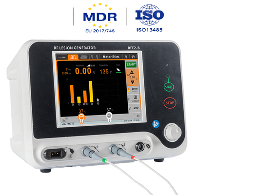 comprar Sistema de gestión del dolor con generador de RF de doble canal MDR CE con estimulación nerviosa motora sensorial online manufacture