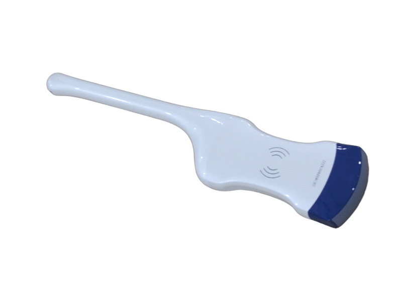 Escáner de ultrasonido inalámbrico de doble cabezal con sonda convexa y transvaginal para clínicas de obstetricia, ginecología y fertilidad
