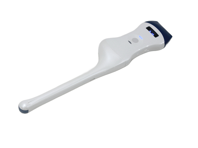 Sonda de ultrasonido lineal inalámbrica de 128 elementos con imágenes transvaginales para guía con agujas y salud de la mujer