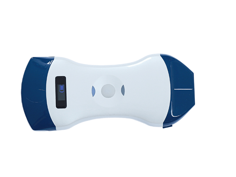 Escáner de ultrasonido inalámbrico de doble cabezal con sonda lineal de alta frecuencia para colocación de PICC y acceso vascular