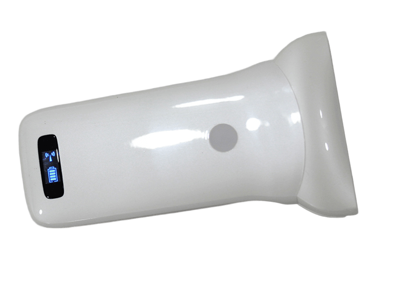 Sonda de ultrasonido Doppler color lineal ultraancha de 85 mm, 256 elementos, inalámbrica, para imágenes vasculares y guía PICC